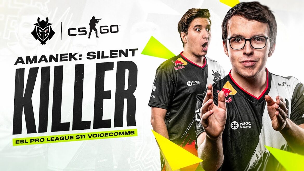 Аманек КС го. Наушники ESL Pro League. Silent Killer.